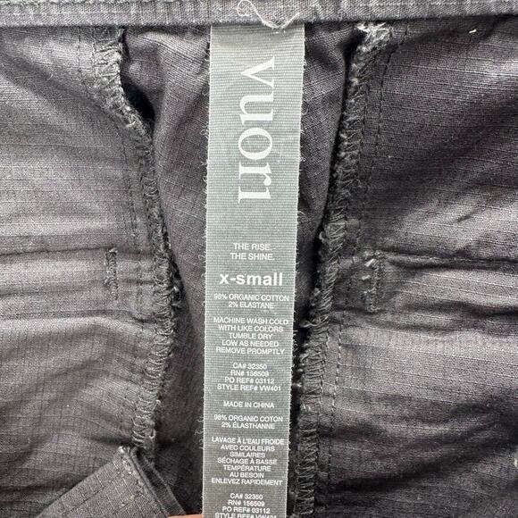 Vuori Ripstop Climbing Pants Womens XS Mid Rise Drawstring Gray Pockets Outdoor - Picture 9 of 10